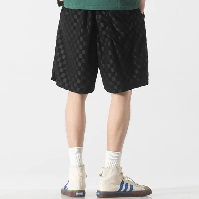 Cropped Solid Color Thin Slacks Wear Shorts-3