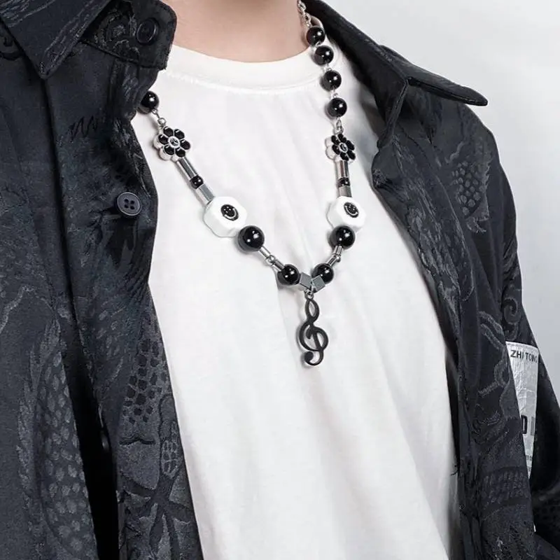 Trendy Smiley Face Necklace-2