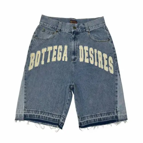 Retro Letter Shorts