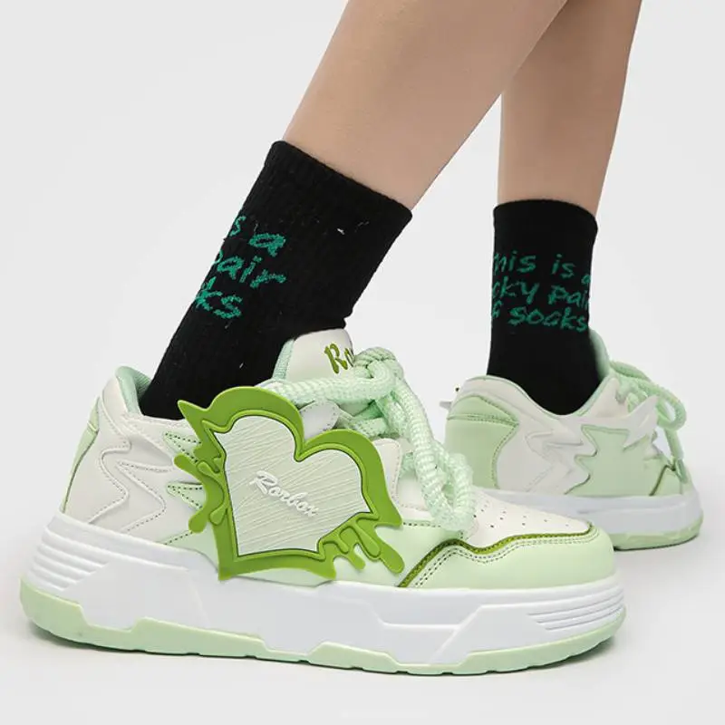 Thick Bottom Sports Shoes-13