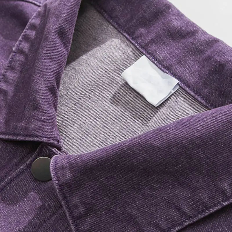 Versatile Loose Contrast Lapel Jacket-3
