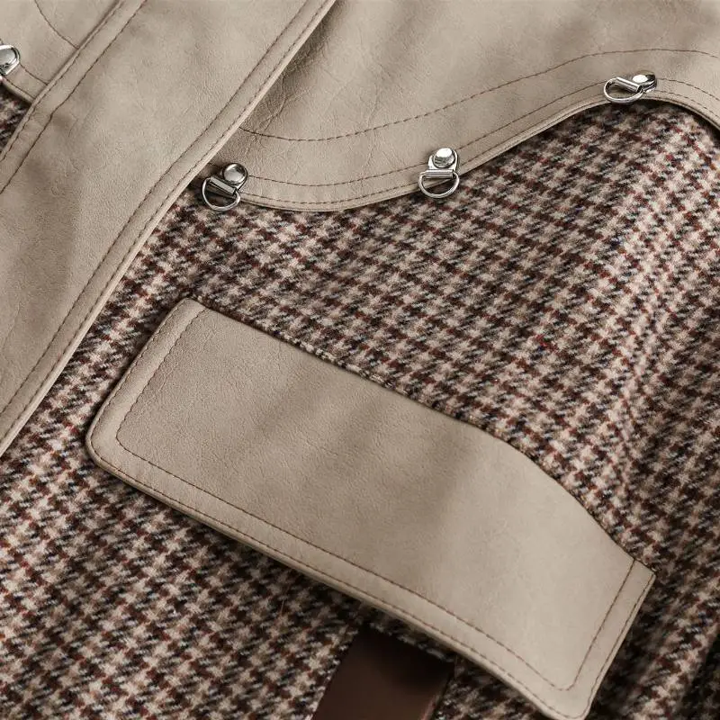Patchwork Couple Niche Jacket-2