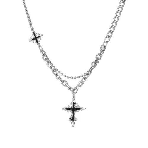 Cross Pendant Necklace Trendy