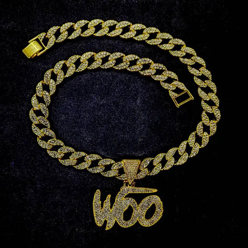 Trendy Letter Pendant Necklace-1