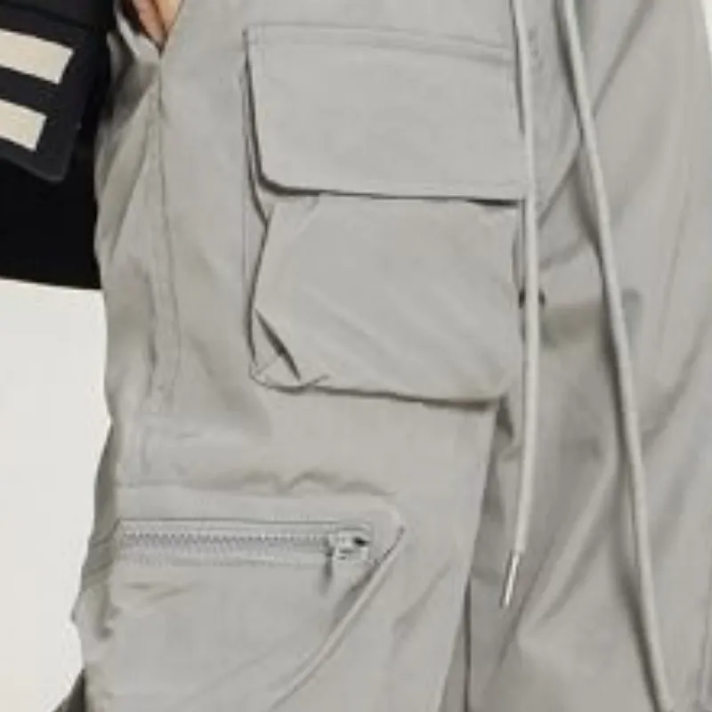 Retro Casual Loose Wide Leg Pants-5