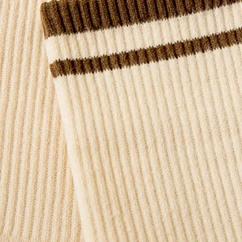 Simple Basics Polyester Cotton Mid Calf Sock-2