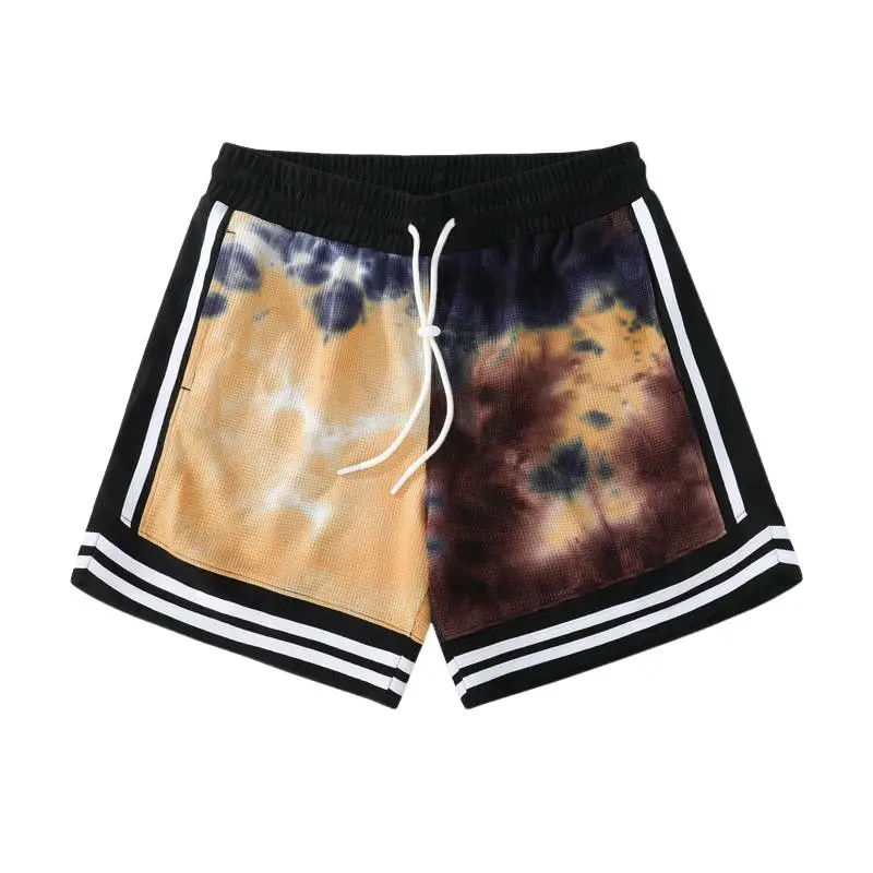 Tie Dye Versatile Mesh Breathable Shorts-6