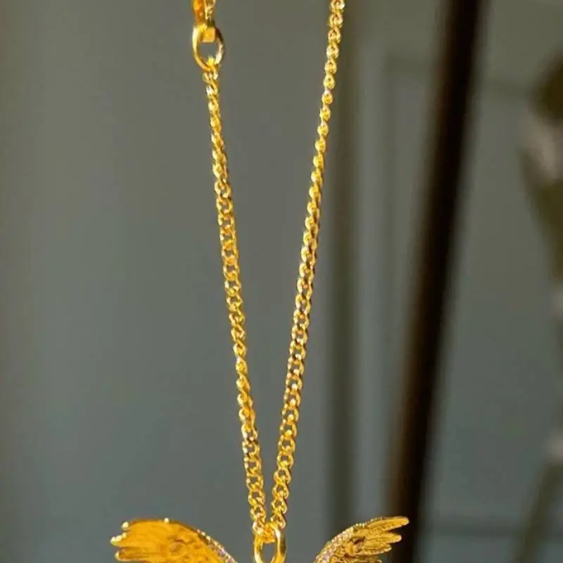 Angel Wings Pendant Necklace-2