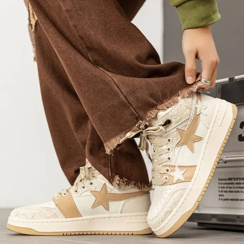 High Top Trendy Sneakers-2